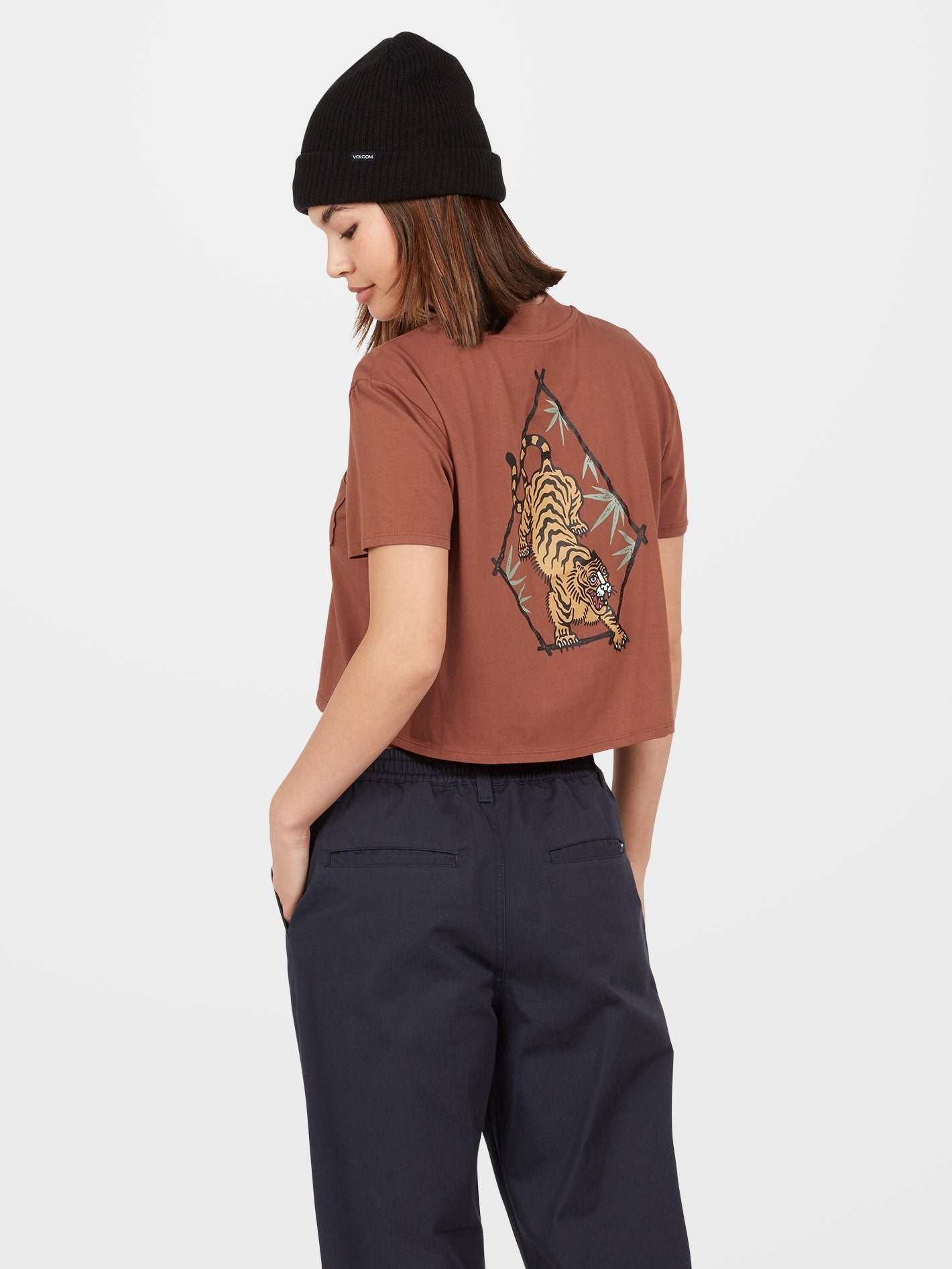 Pocket Dial T-shirt - DARK CLAY