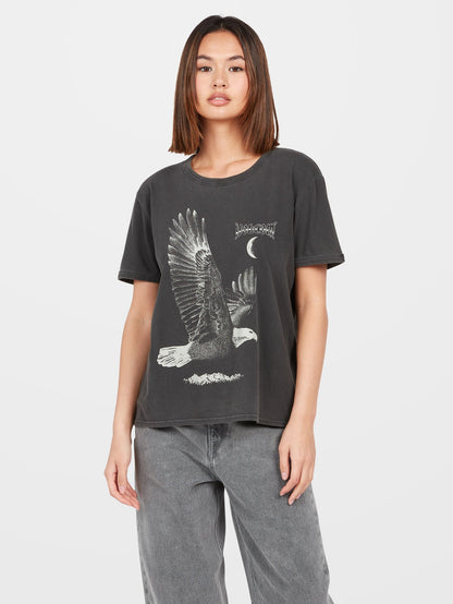 Truly Ringer T-shirt - BLACK