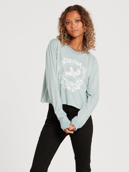 The Volcom Stones T-shirt - BLUE FOG