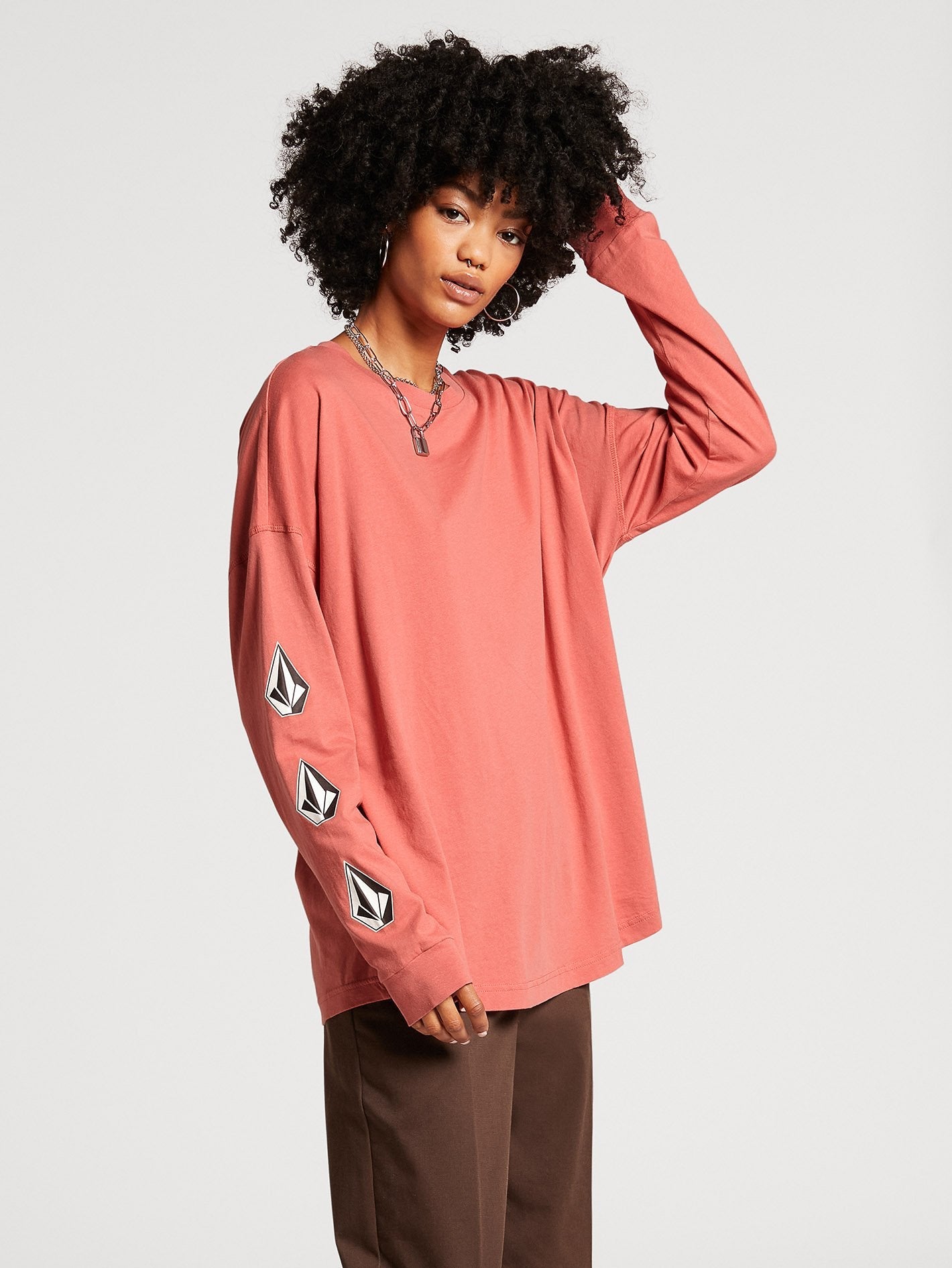 Iconic Stone T-shirt - SEPIA