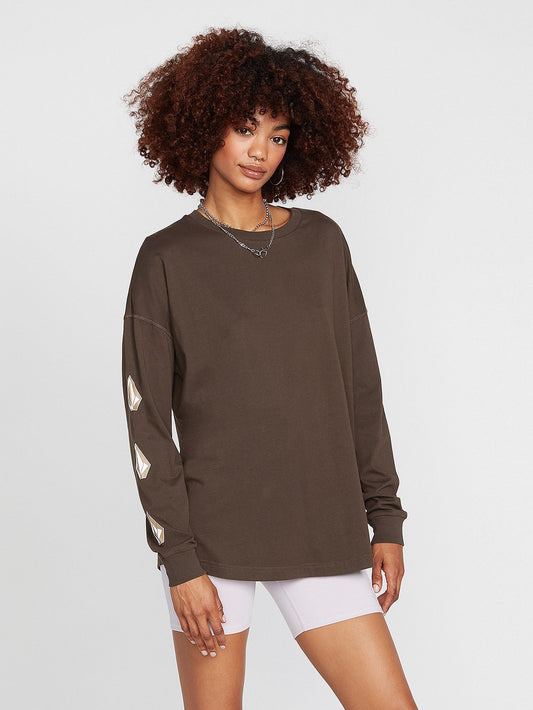 Iconic Stones T-shirt - ESPRESSO
