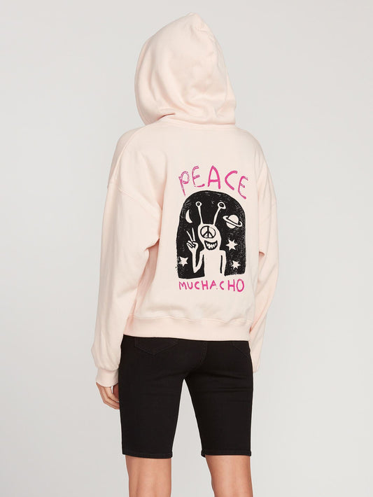 Ozzy Wave Hoodie - Light Peach