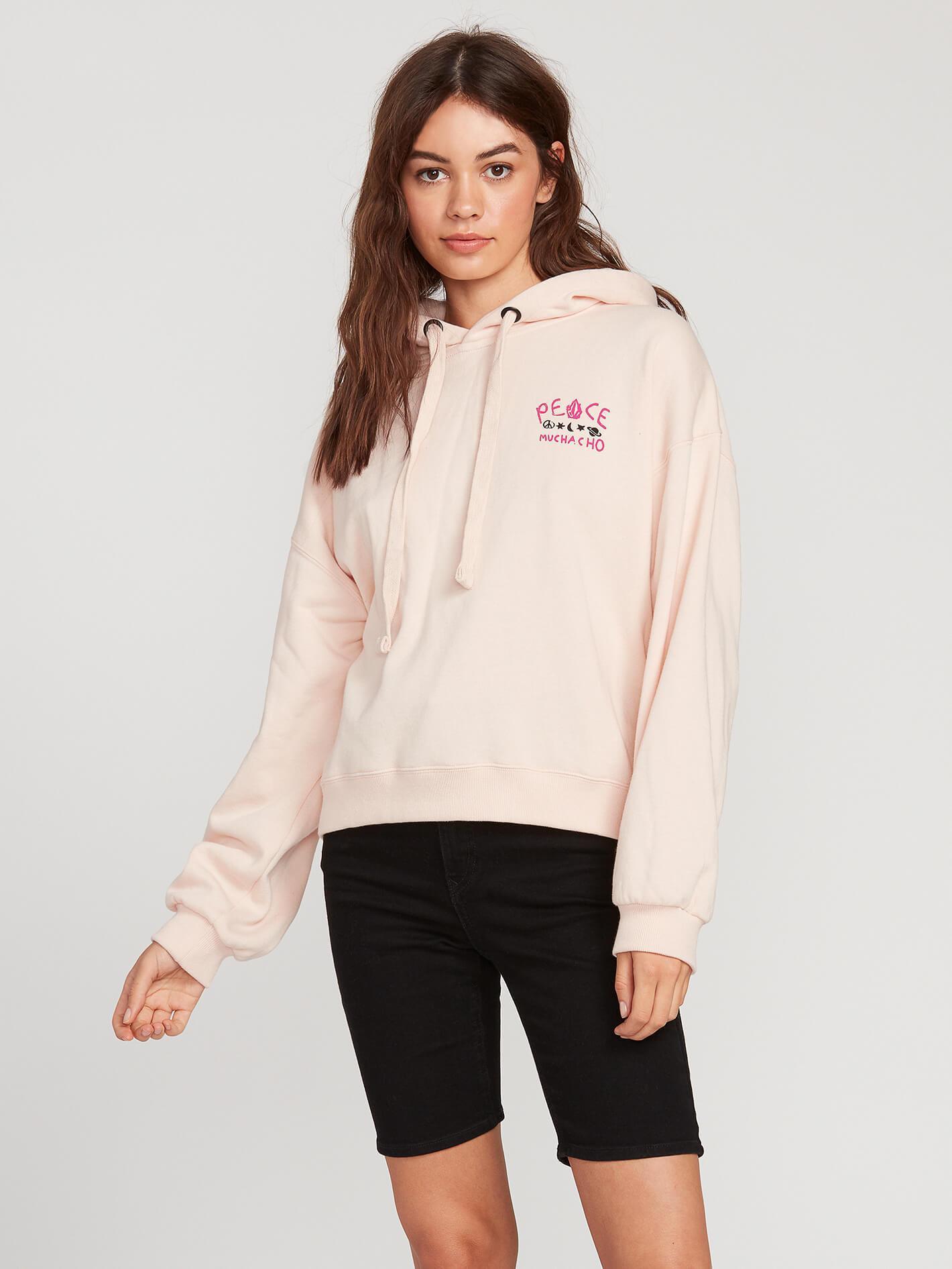 Ozzy Wave Hoodie - Light Peach