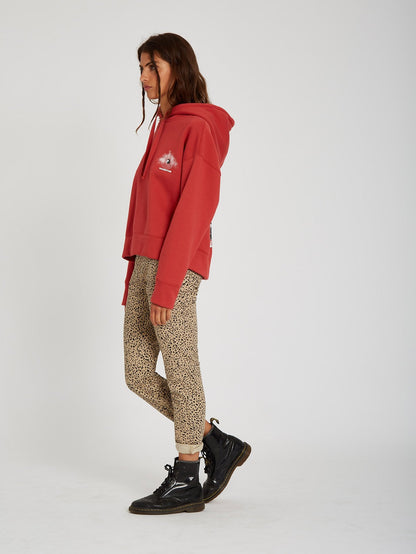Voltrip Hoodie - Rosewood
