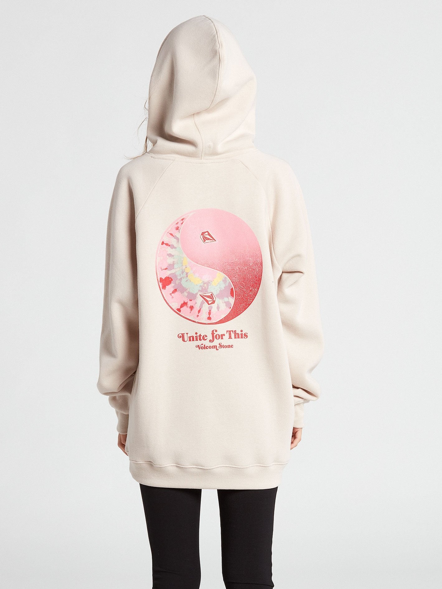 Truly Stoked Boyfriend Hoodie - BONE