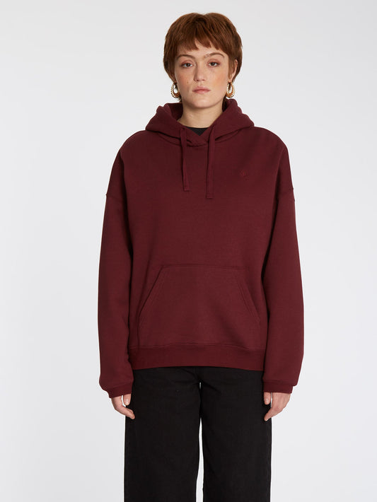 Stone Heart Ii Hoodie - BURGUNDY