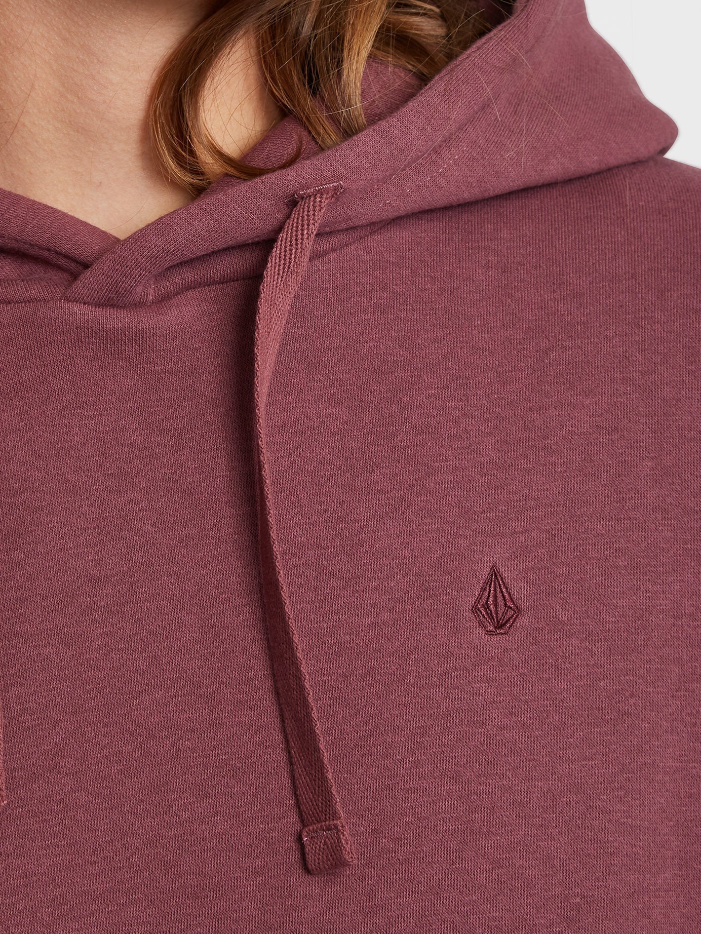 Stone Heart Ii Hoodie - EGGPLANT