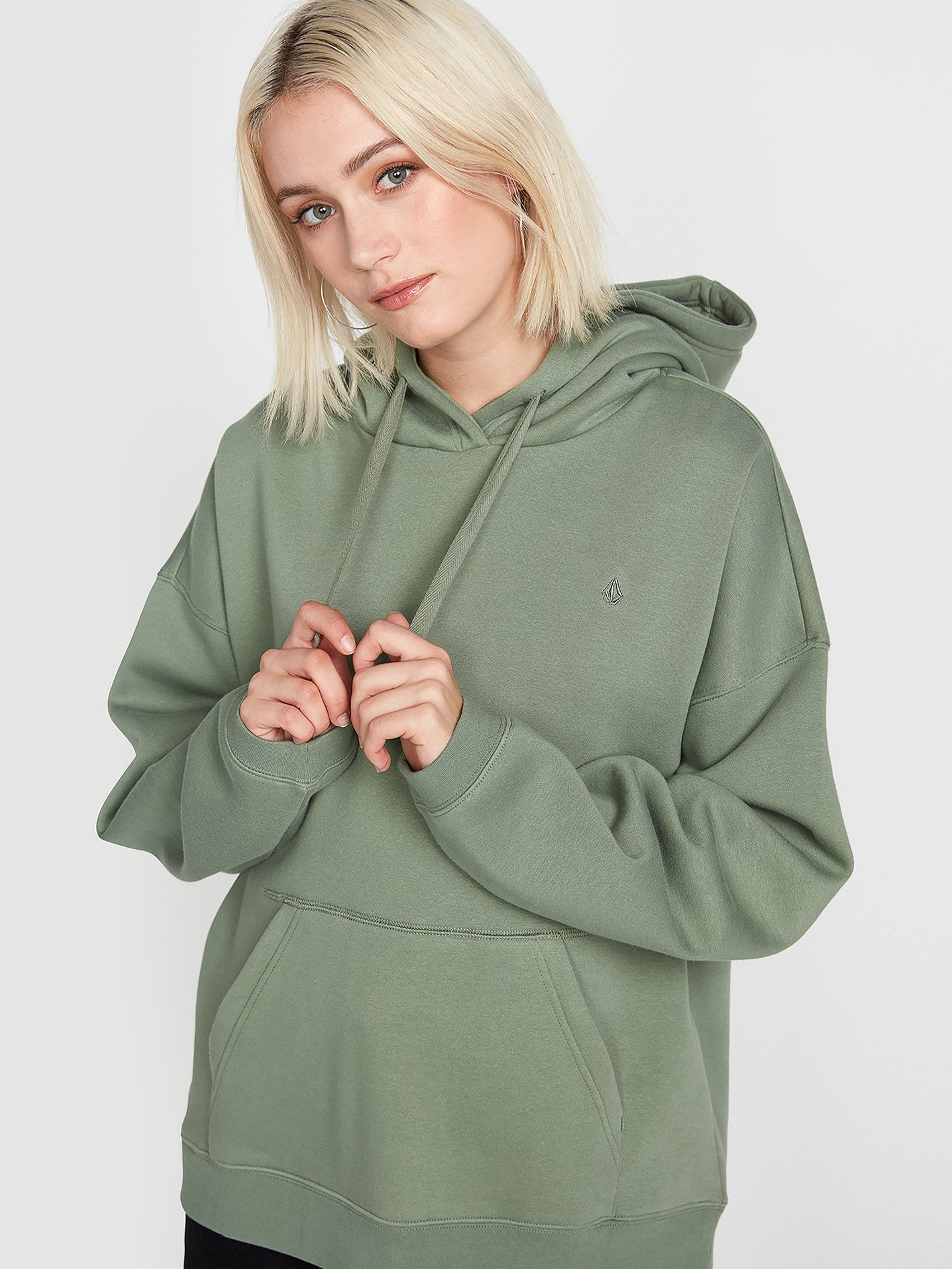 Stone Heart Ii Hoodie - LIGHT ARMY