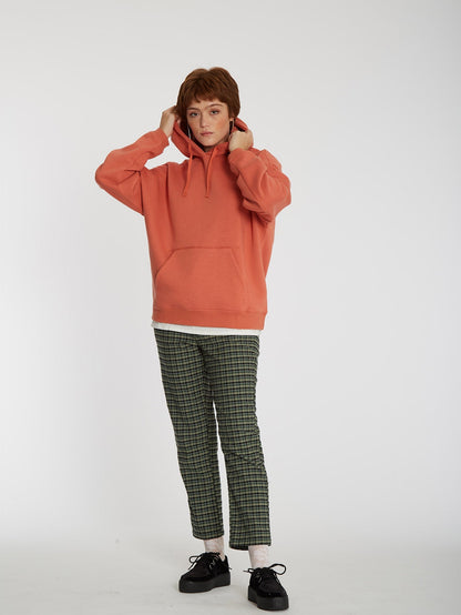 Stone Heart Ii Hoodie - TERRA COTTA