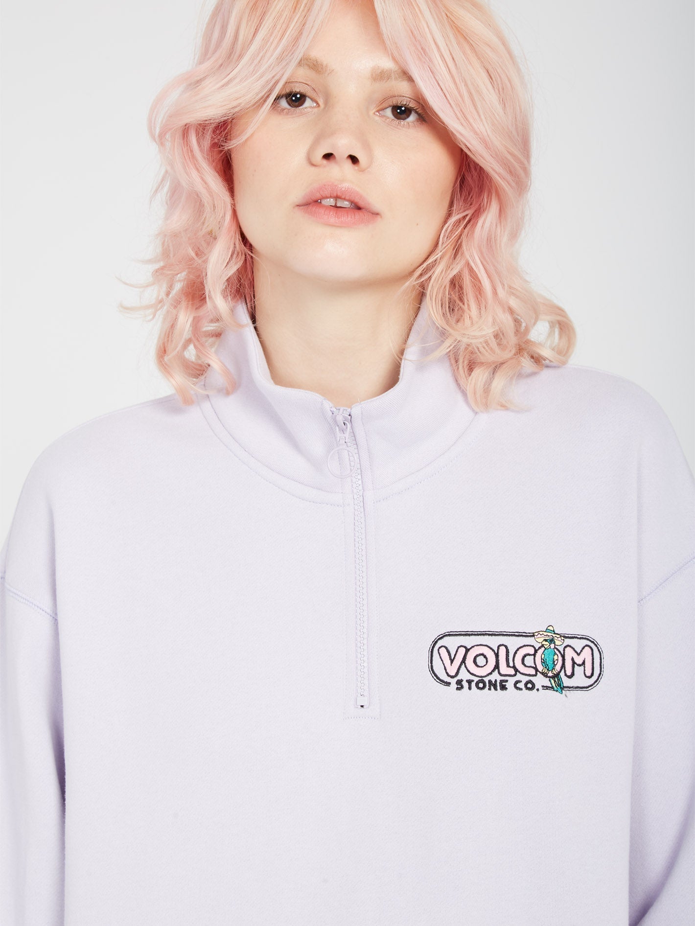 Overtheenker Sweatshirt - LIGHT ORCHID