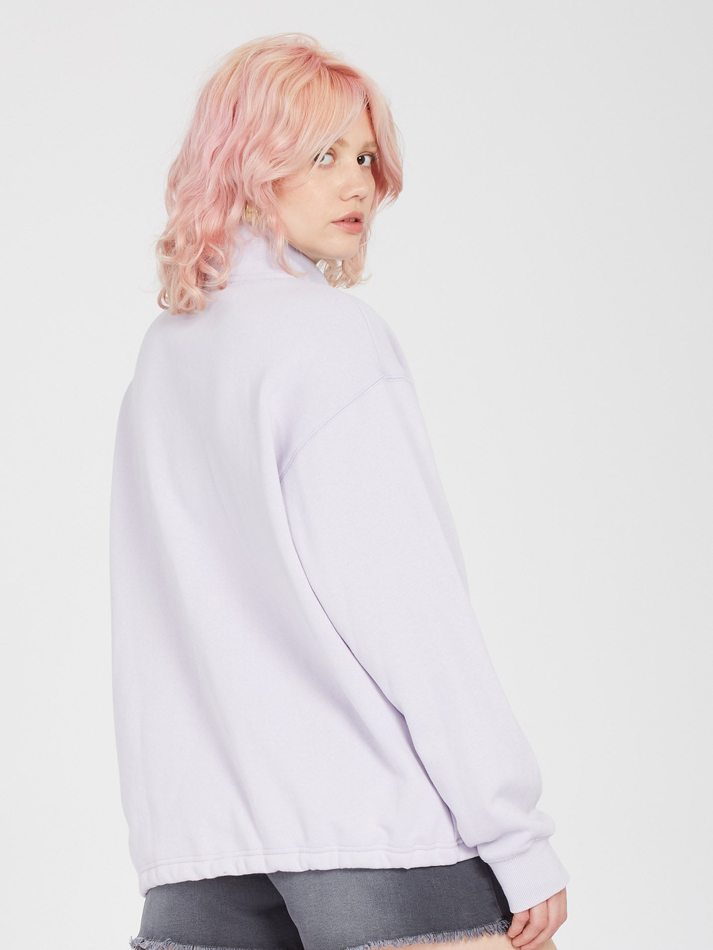 Overtheenker Sweatshirt - LIGHT ORCHID