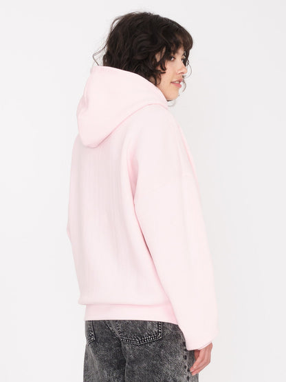 Stone Heart Up Hoodie - LILAC ASH