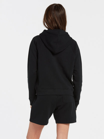 Truly Stokin Hoodie - BLACK WHITE