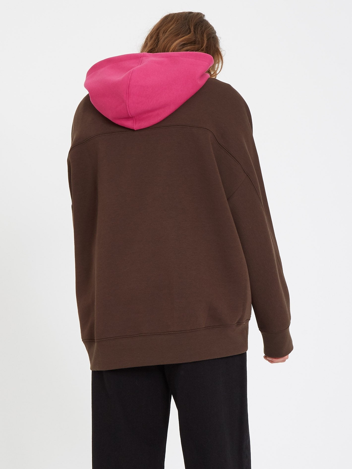 Weirdi Hoodie - DARK BROWN