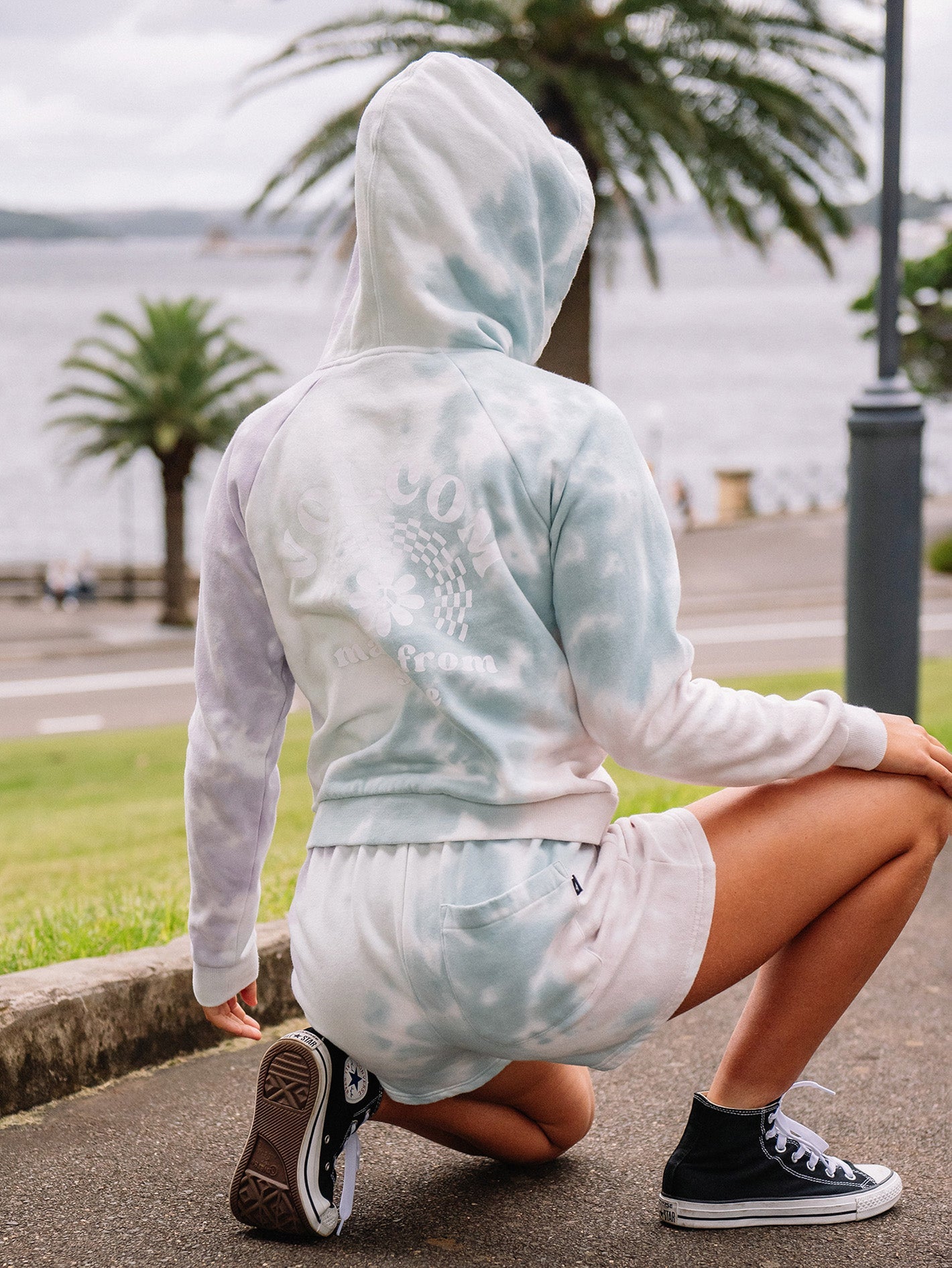 Truly Stokin Hoodie - STONE BLUE