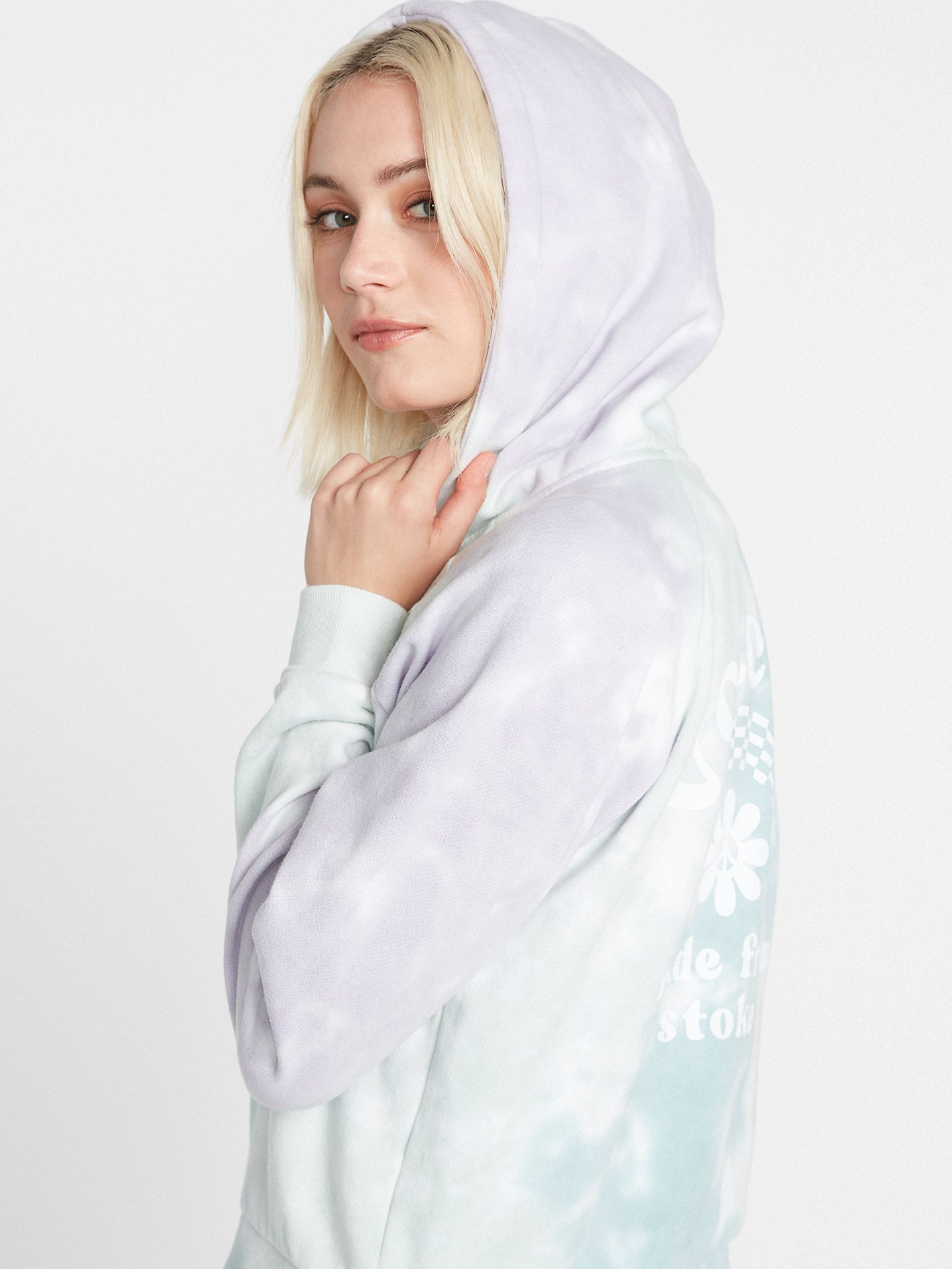 Truly Stokin Hoodie - STONE BLUE