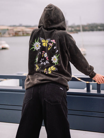 Truly Stoked Hoodie - BLACK