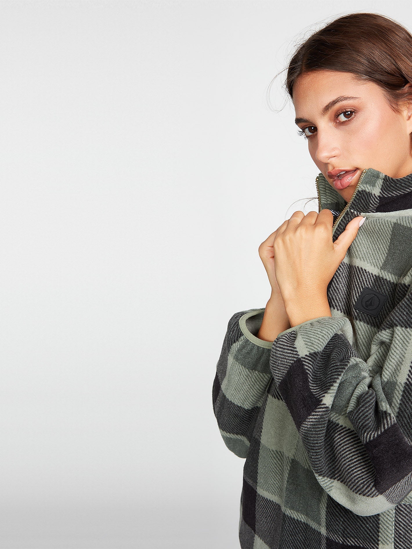 Pheelin It Zip Sweatshirt - DARK PINE