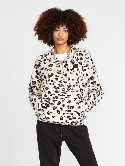 Pheelin It Zip Sweatshirt - SAND