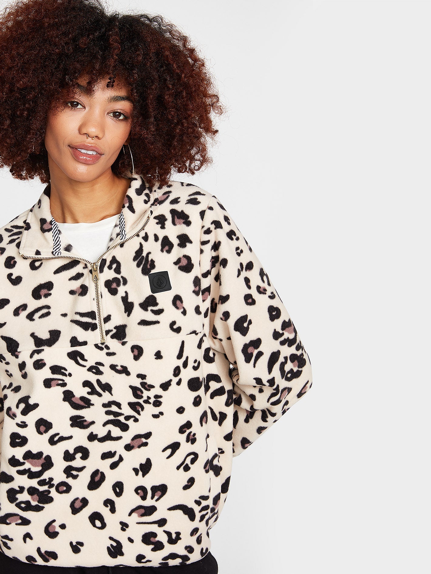 Pheelin It Zip Sweatshirt - SAND