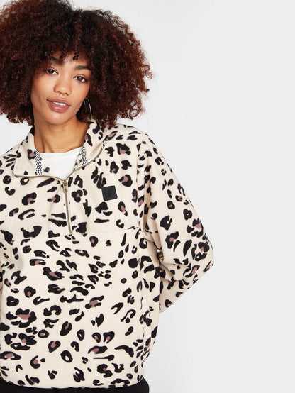 Pheelin It Zip Sweatshirt - SAND