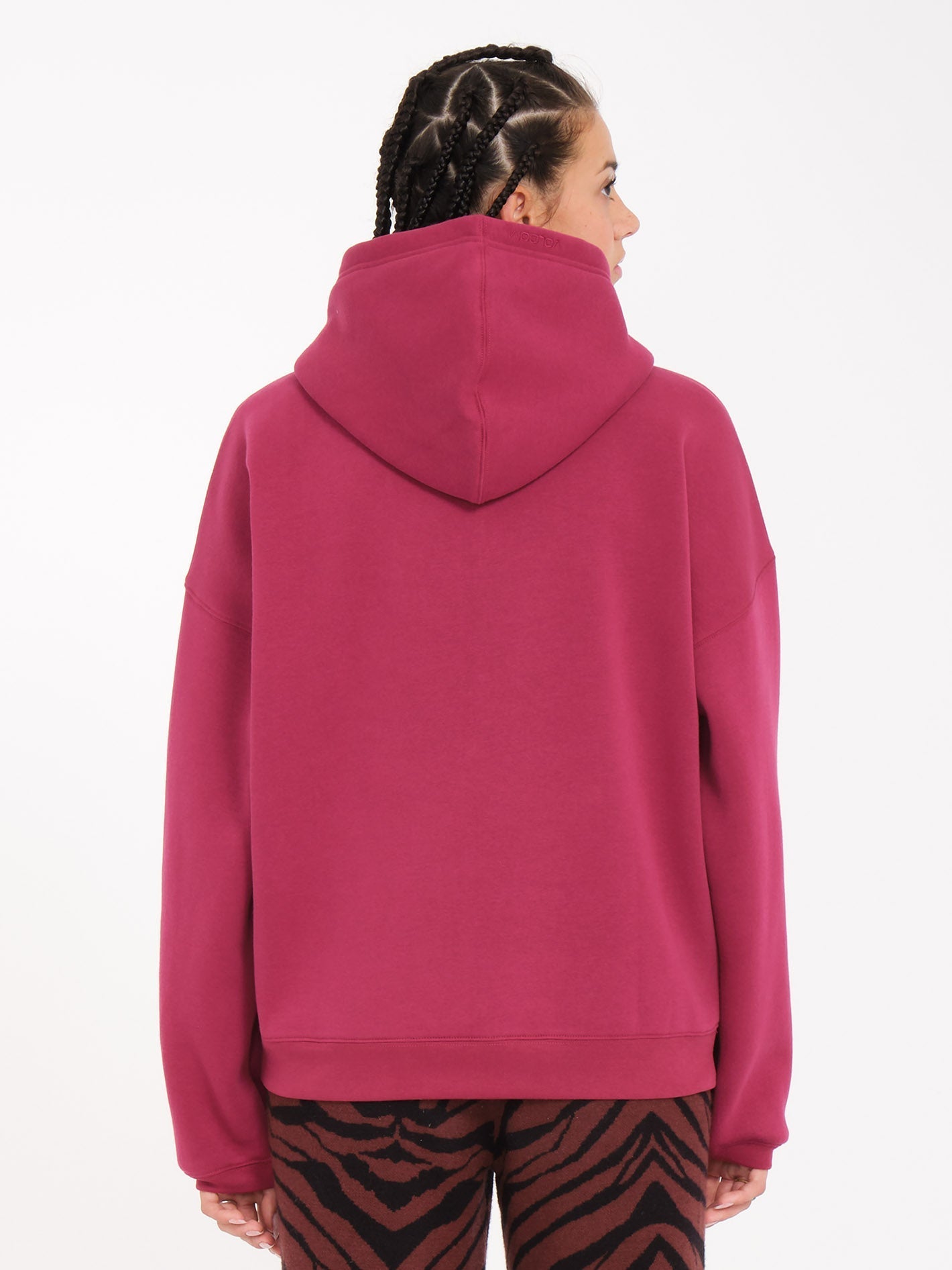 Stone Heart Ii Hoodie - WINE
