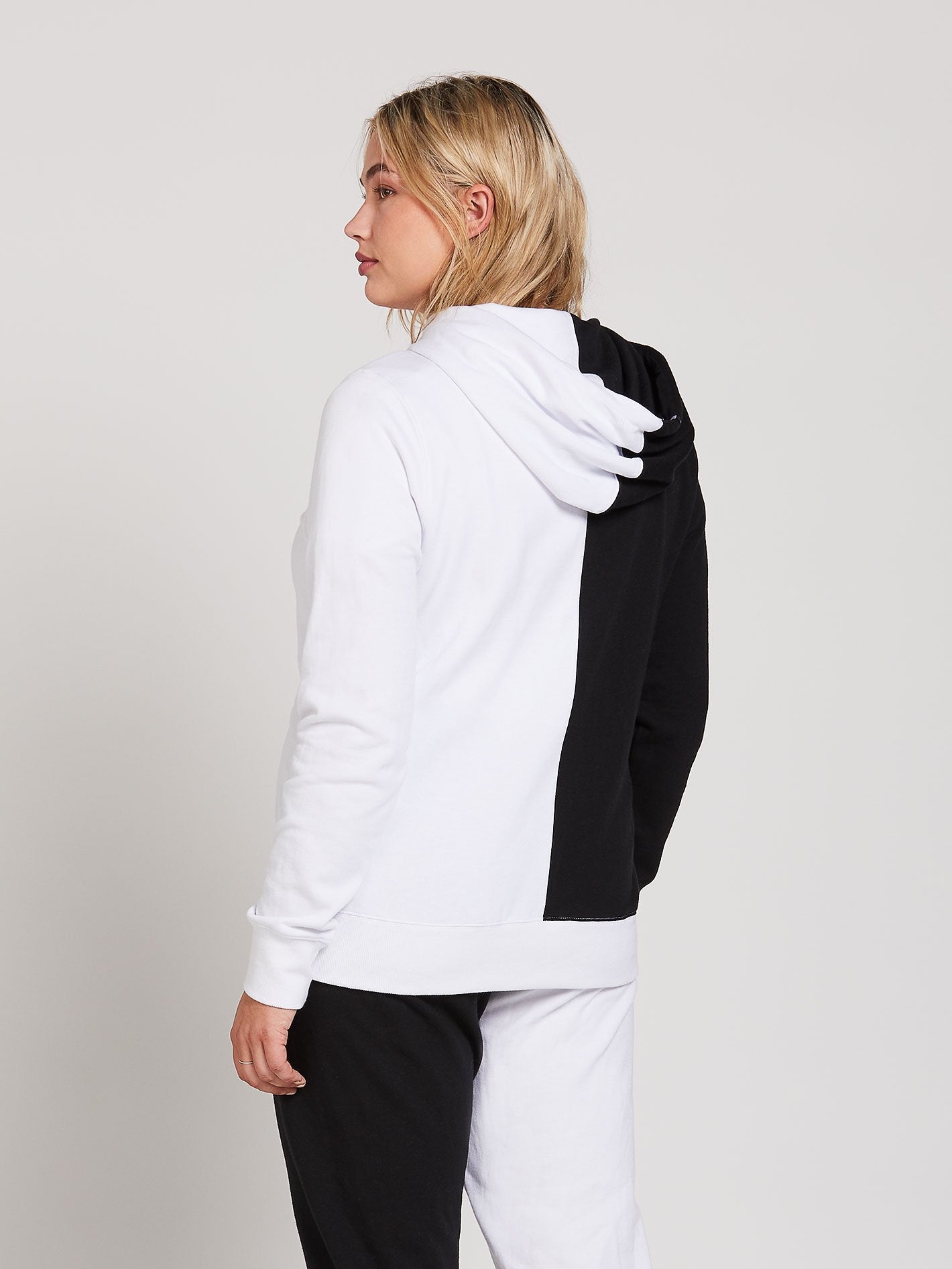 Vol Stone Hoodie - Black White