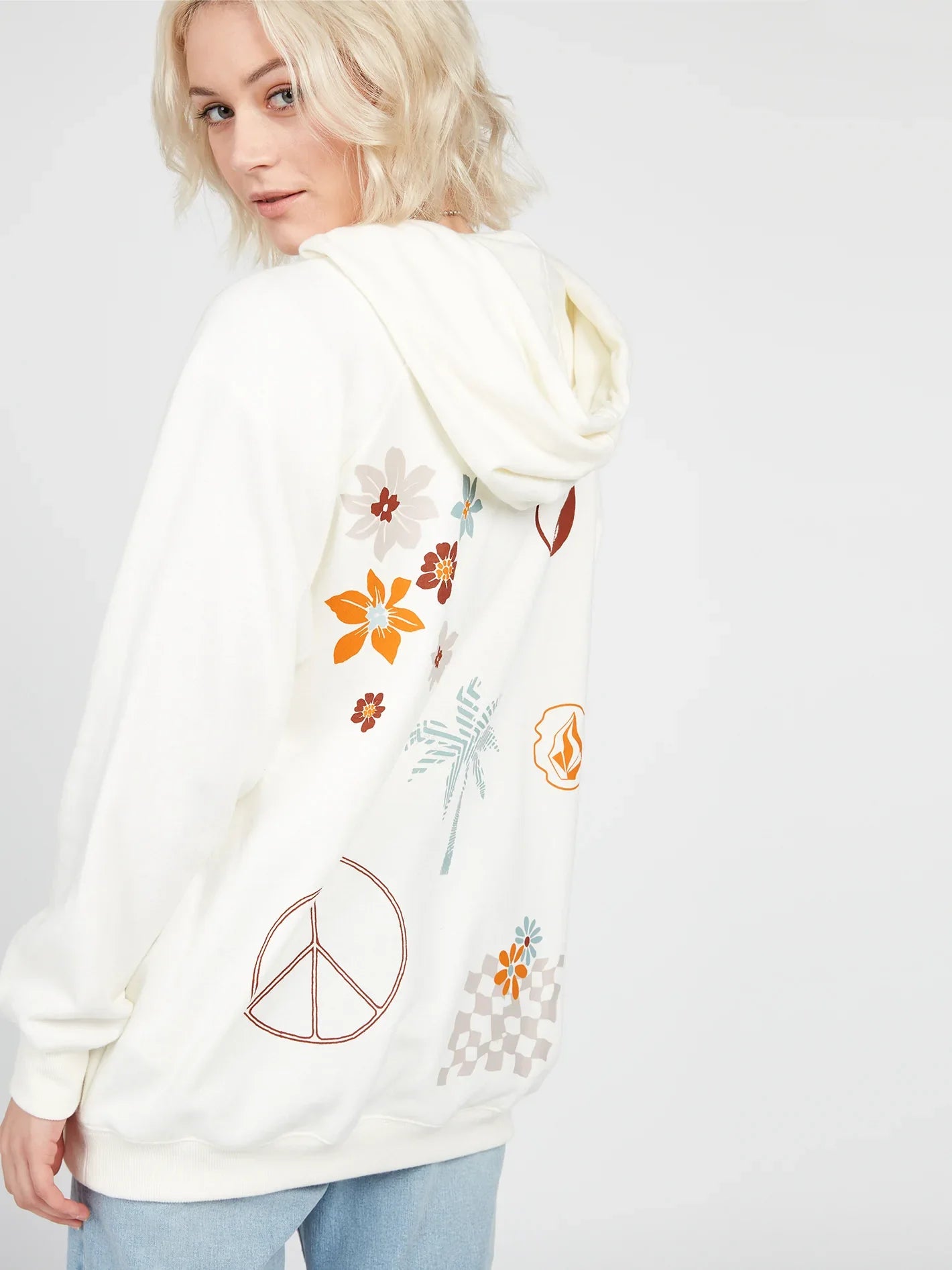Truly Stoked Hoodie - STAR WHITE