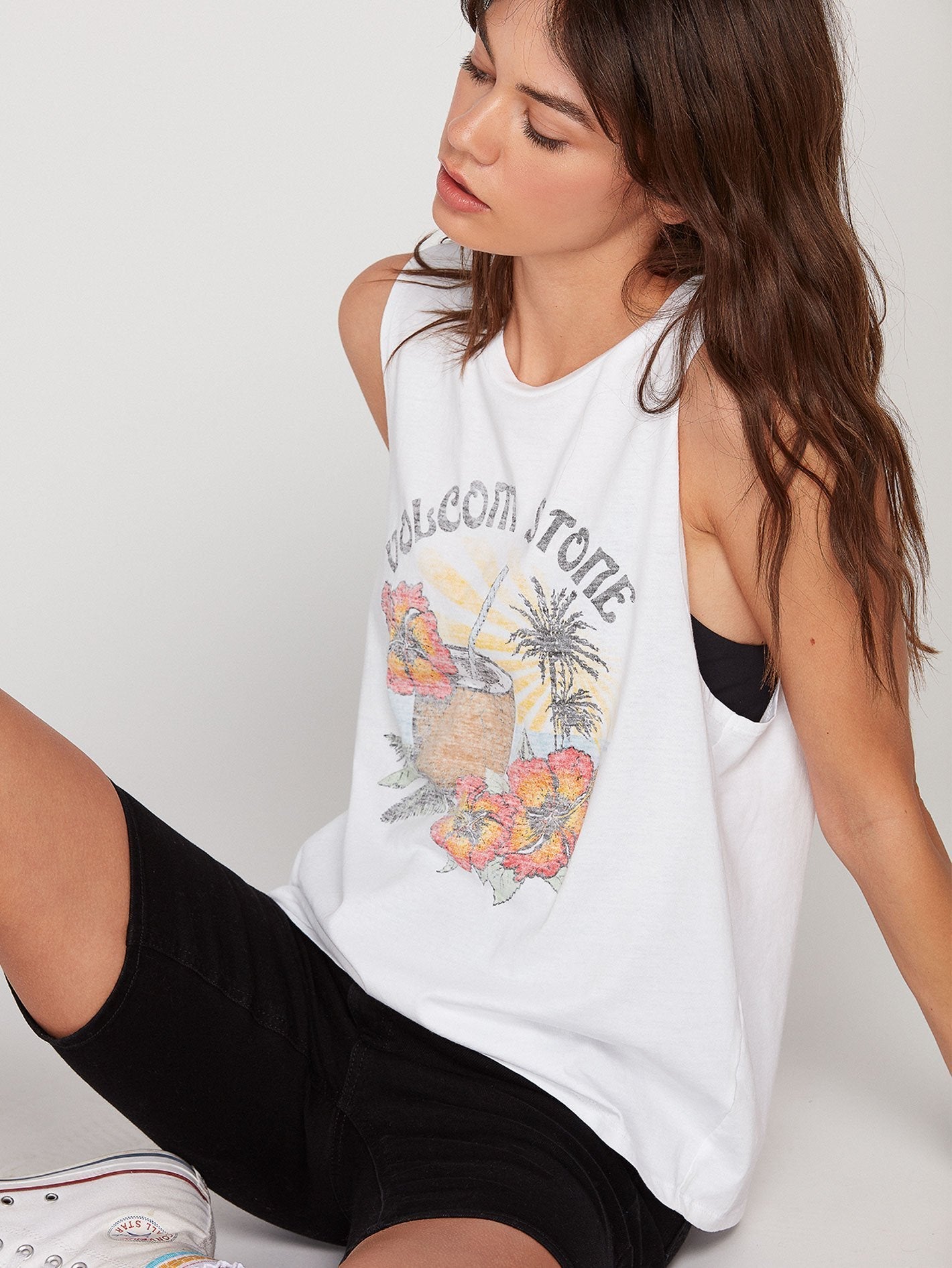 Stone Hour Tank - White