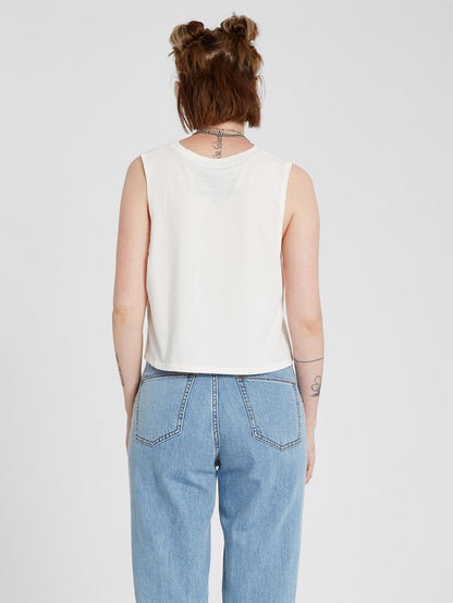 Stone Hour Crop Tank - Star White