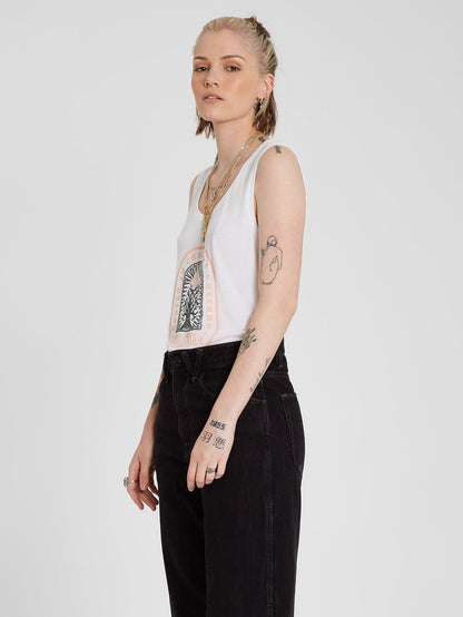 Ribit Up Tank - White