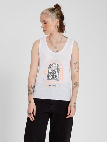 Ribit Up Tank - White