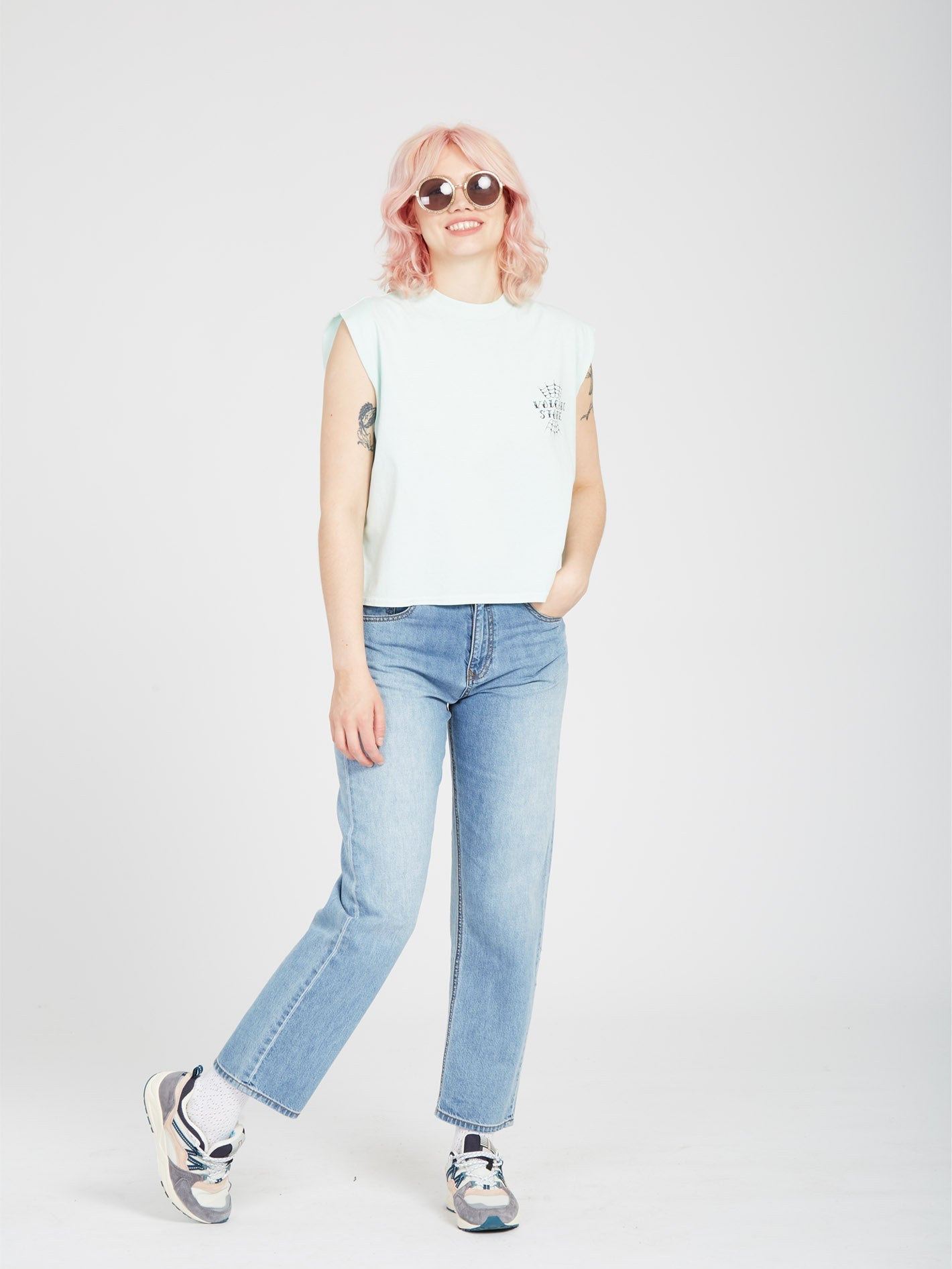 Volnex Tank Top - PALE AQUA