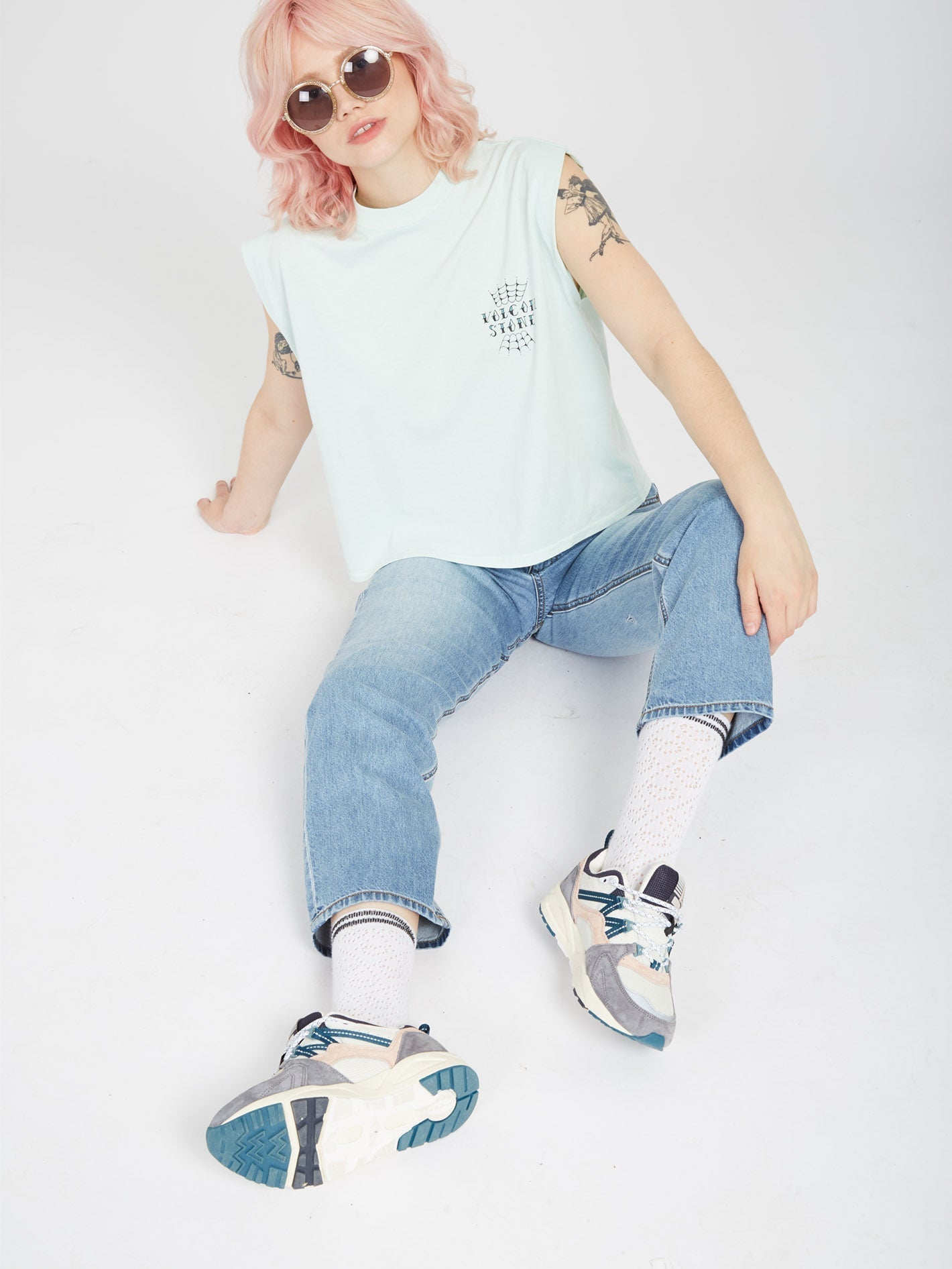 Volnex Tank Top - PALE AQUA