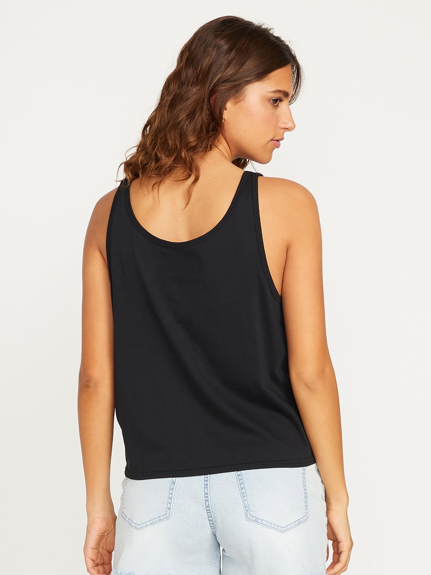 To The Bank Tank Top - BLACK