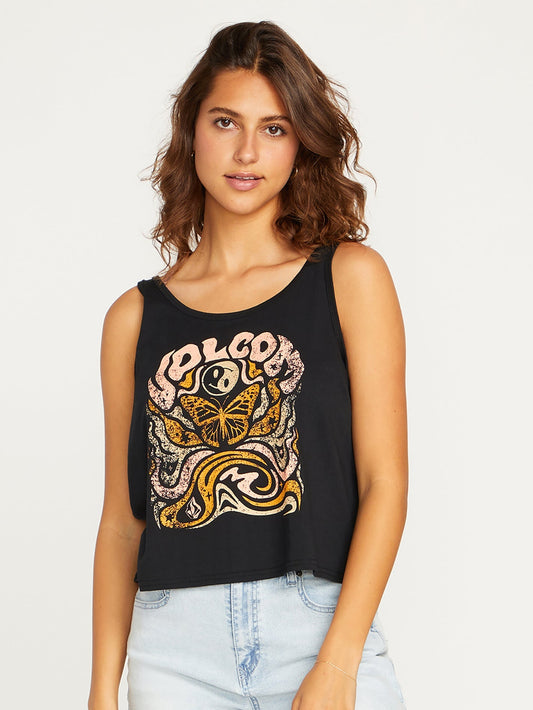 To The Bank Tank Top - BLACK