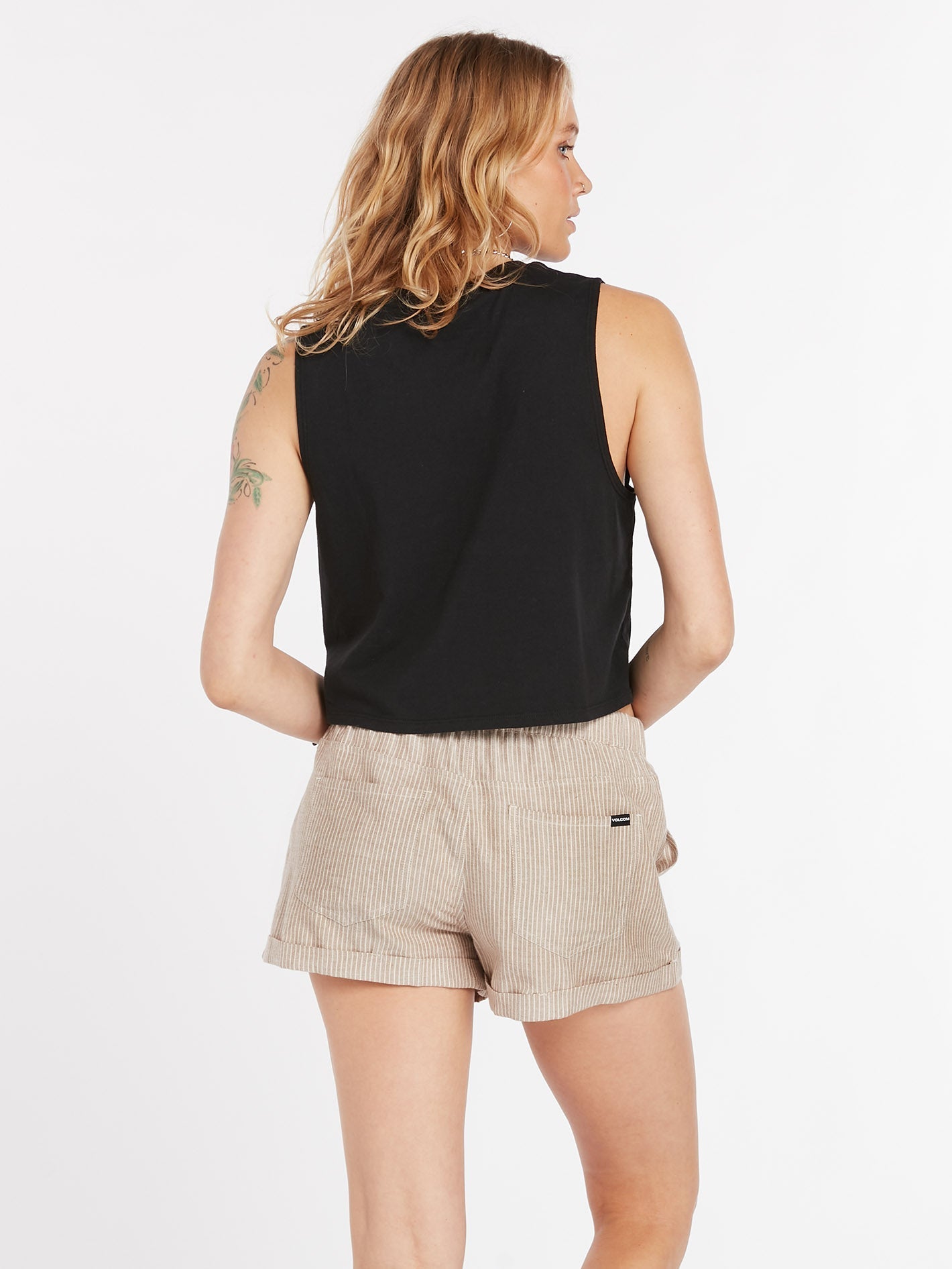 Stone Hour Crop Tank - BLACK