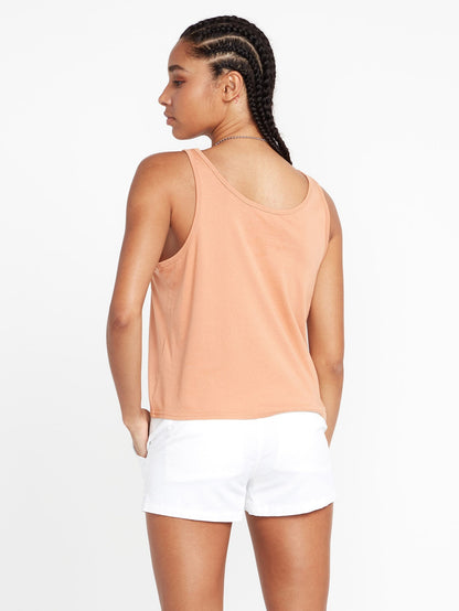 To The Bank Tank Top - CLAY