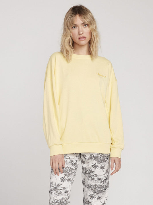 Dartical Sweater - Faded Yellow