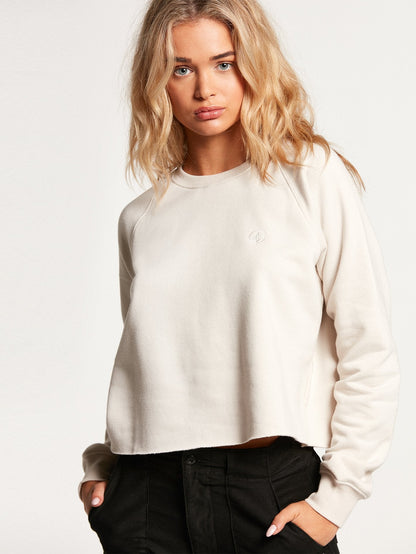 Truly Stoked Crew Sweatshirt - Moonbeam