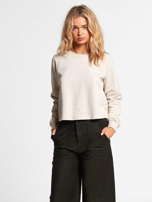 Truly Stoked Crew Sweatshirt - Moonbeam