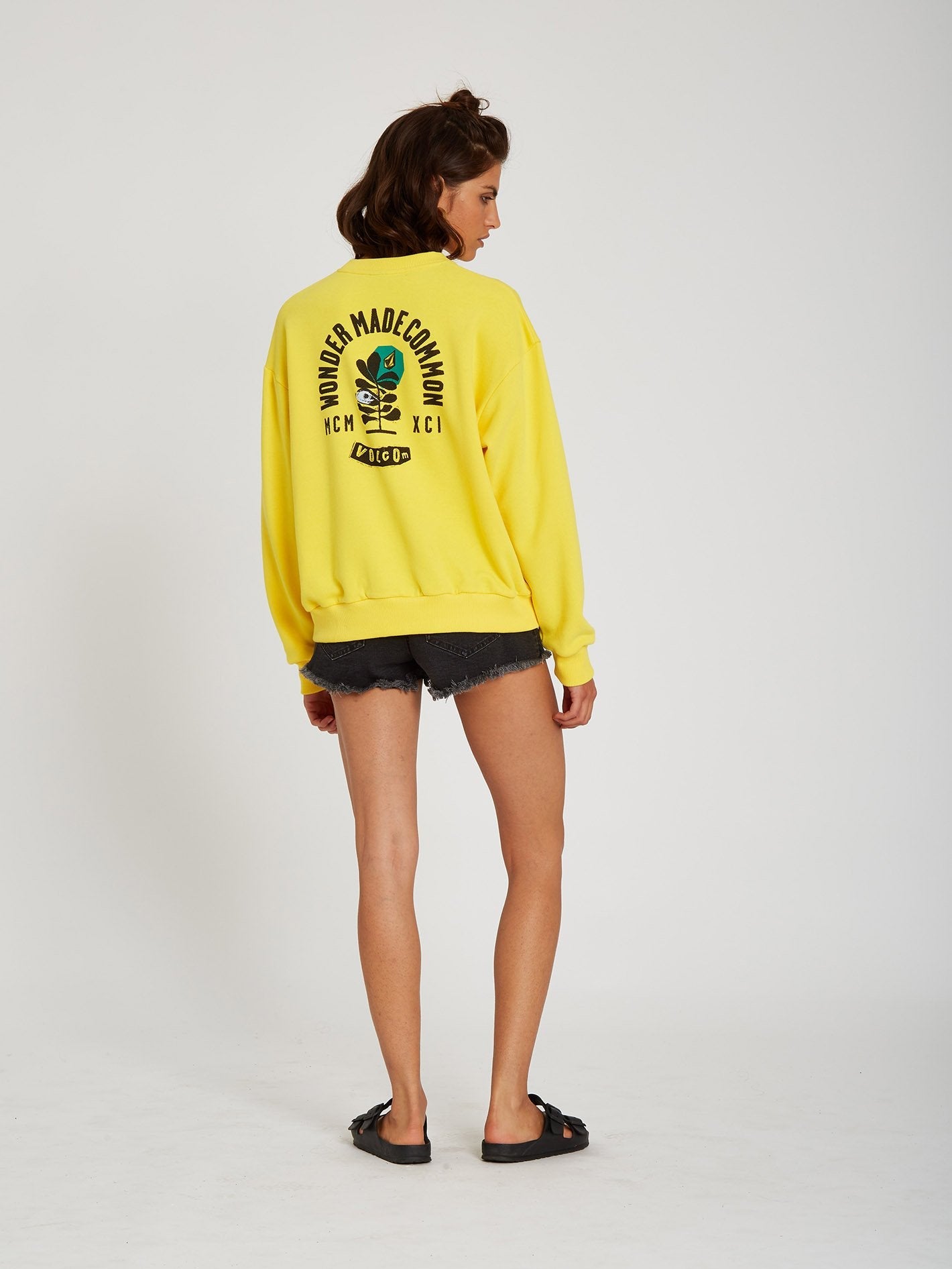Volcheck Sweatshirt - Acid Lemon