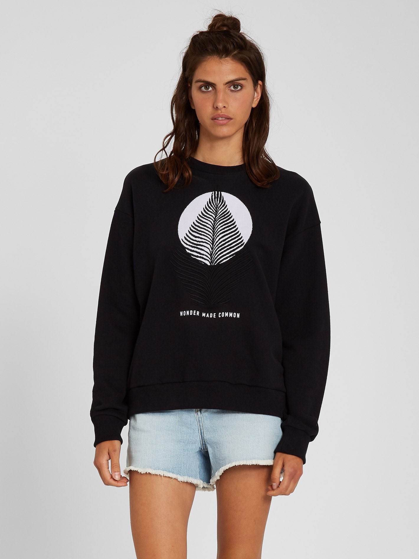 Volcheck Sweatshirt - Black
