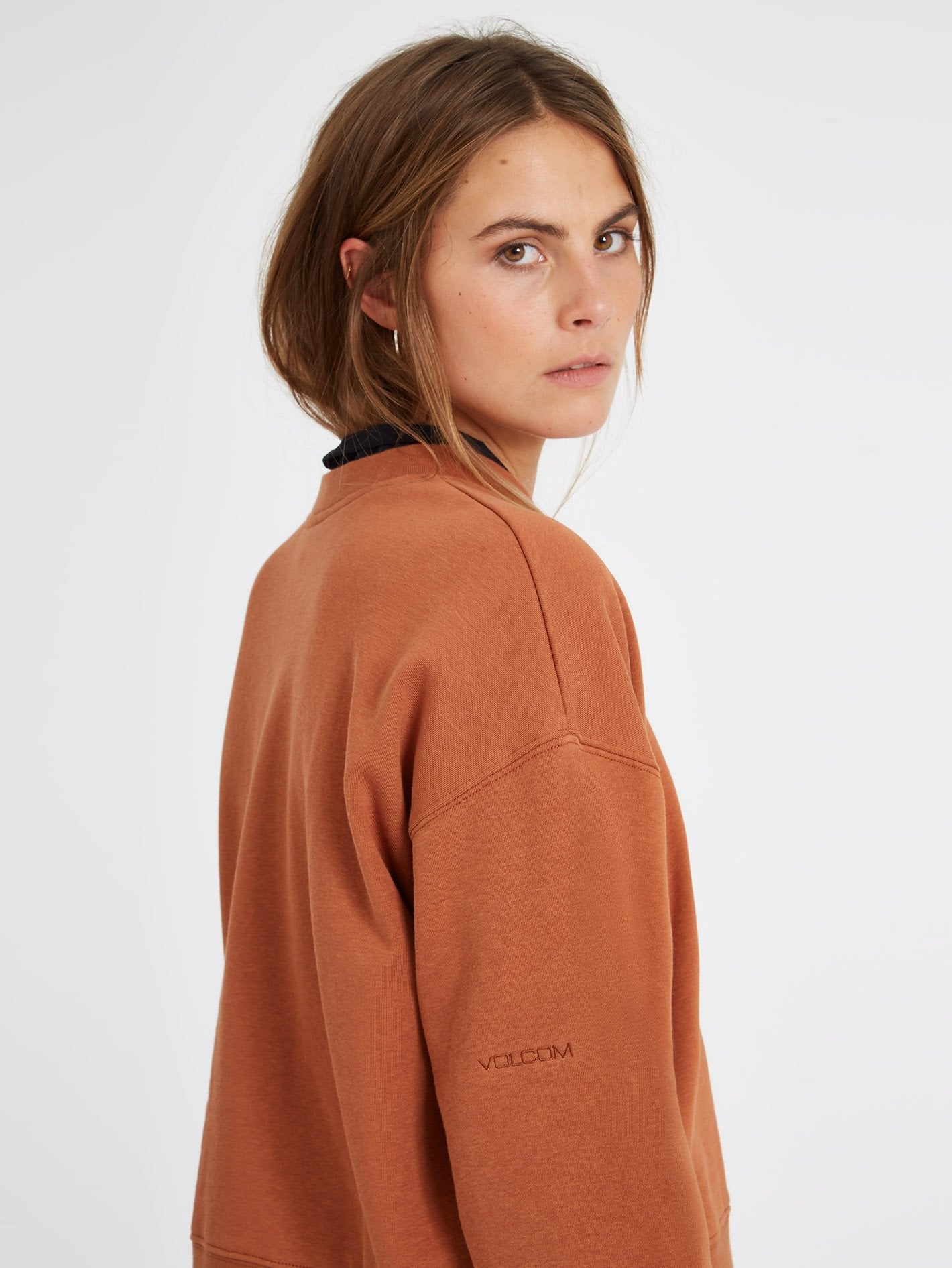 Stone Heart Sweatshirt - MOCHA