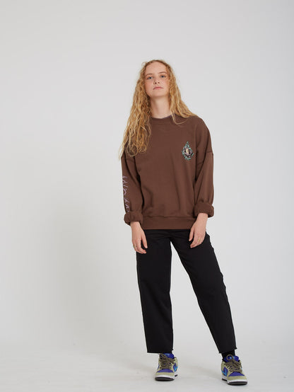 Max Loeffler Sweatshirt - BROWN