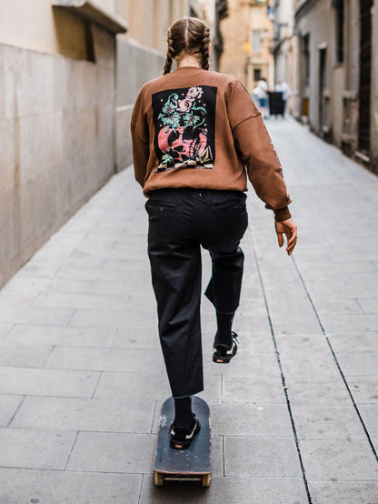Max Loeffler Sweatshirt - BROWN