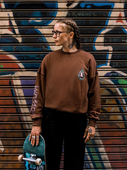 Max Loeffler Sweatshirt - BROWN