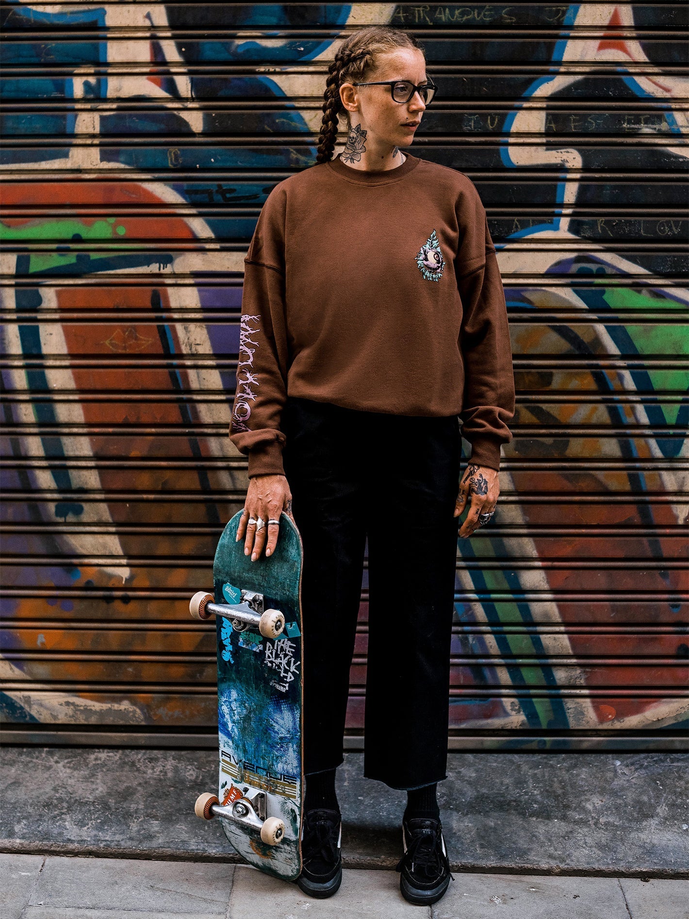 Max Loeffler Sweatshirt - BROWN