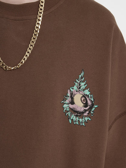 Max Loeffler Sweatshirt - BROWN