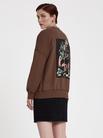 Max Loeffler Sweatshirt - BROWN